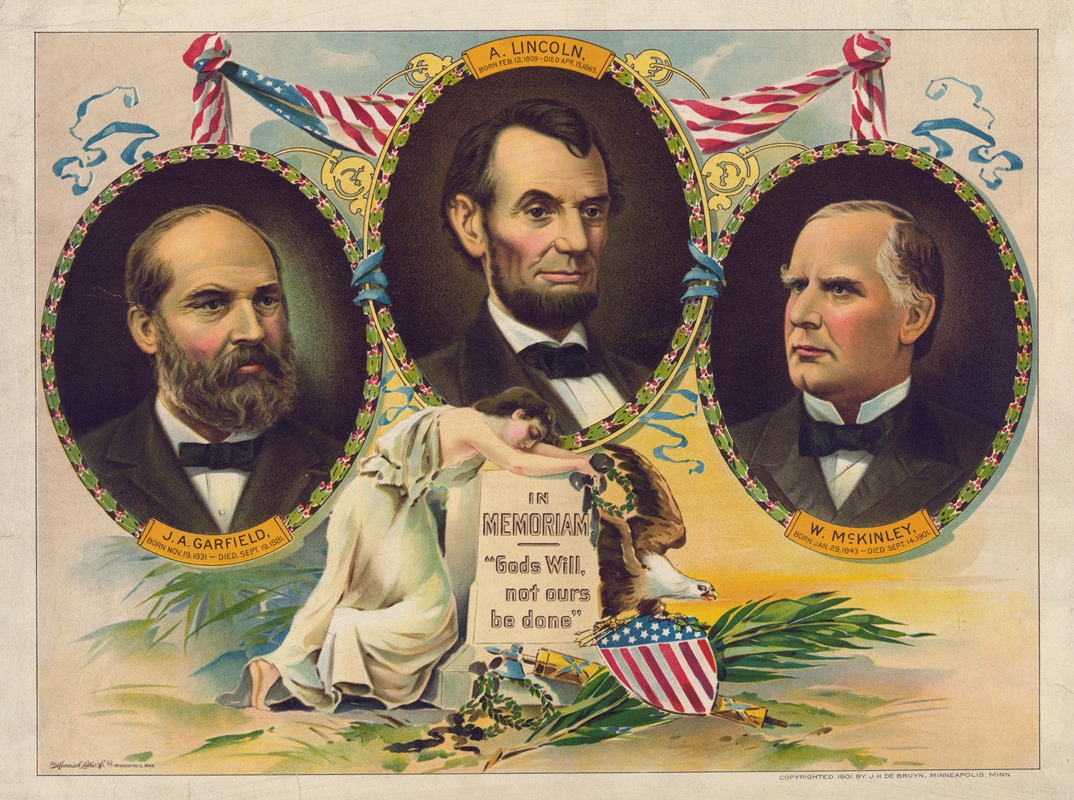 In memoriam. God's will, not ours be done — Monasch Litho. Co