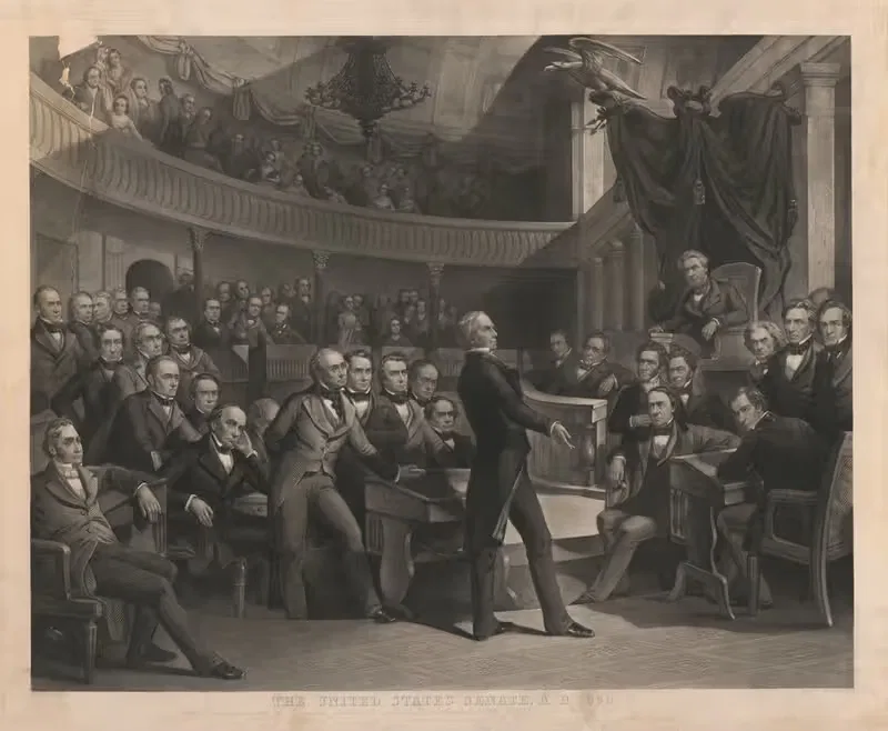 The United States Senate, A.D. 1850 — Peter Frederick Rothermel