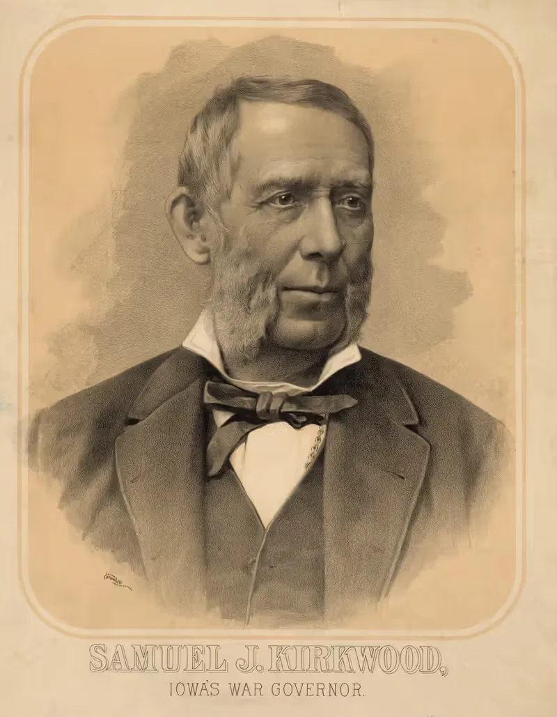 Samuel J. Kirkwood, Iowa's war governor — Shober & Carqueville