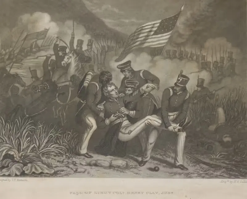 Fall of Lieutenant Colonel Henry Clay, Junior. — Tompkins Harrison Matteson