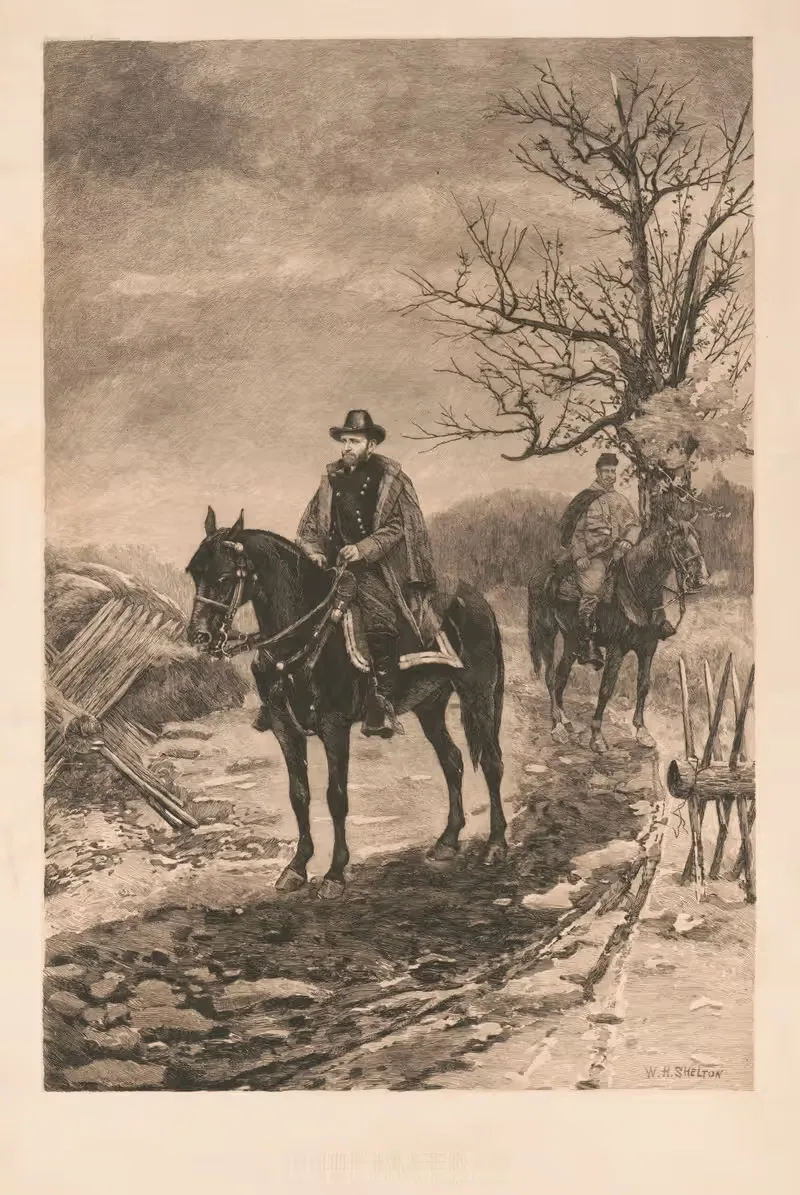 In the dark days (Ulysses S. Grant) — W.H. Shelton