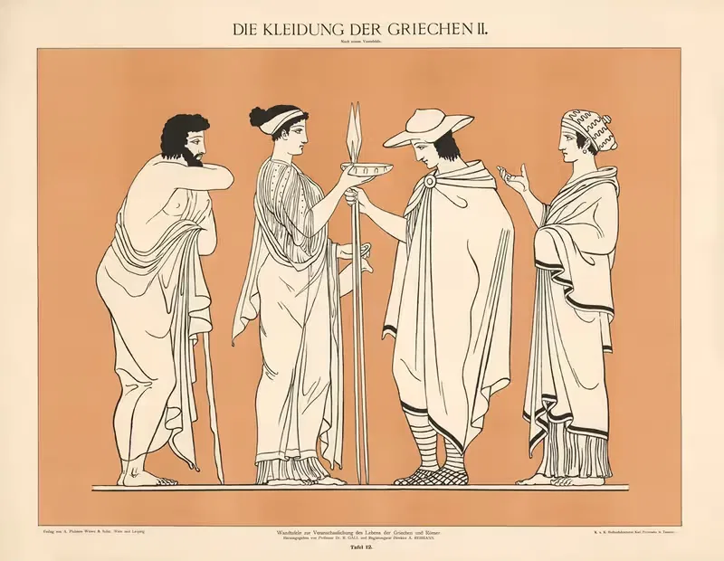 Die Kleidung der Griechen II — A. Pichlers Witwe & Sohn