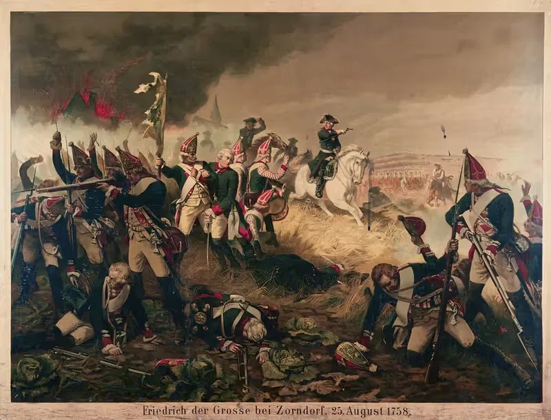 Frederick the Great at Zorndorf — Anonymous