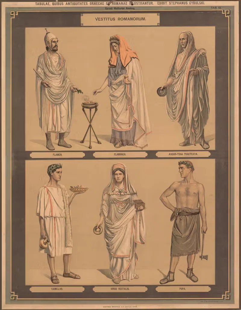 Римские костюмы by Бронислав Гембаржевский, 1906 — digital art print download