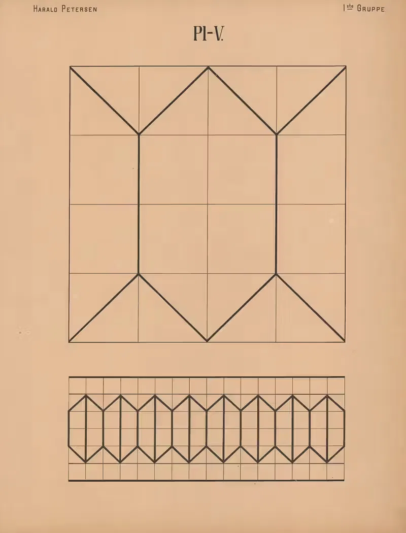 Элементарное свободное рисование том 1 Пл.05 by Харальд Фритйоф Петерсен, 1909 — digital art print download