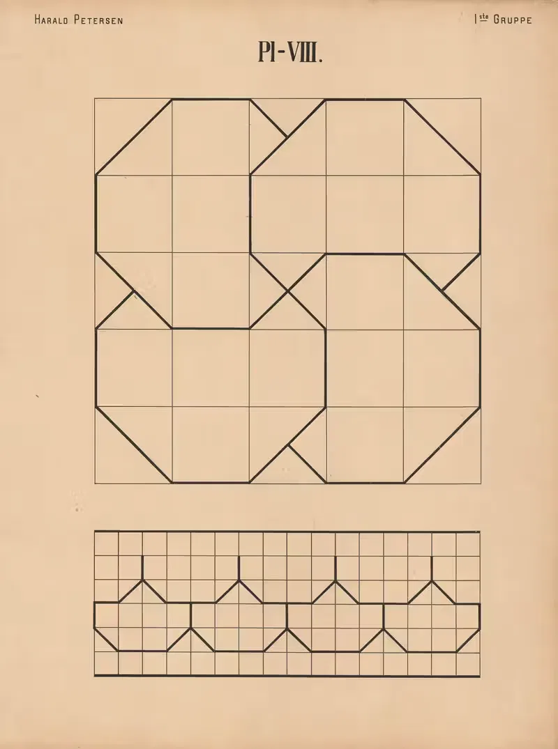 Элементарный свободный рисунок том 1 Pl.08 by Харальд Фритйоф Петерсен, 1909 — digital art print download