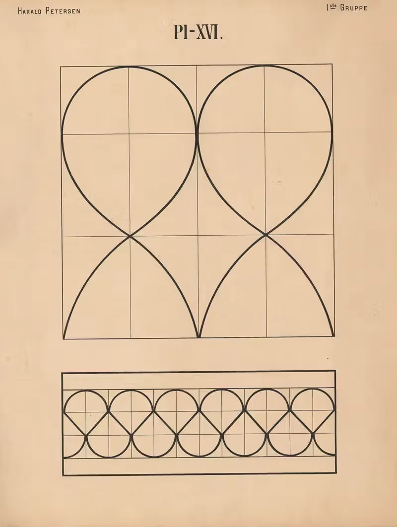 Элементарное свободное рисование том 1 Пл.16 by Харальд Фритйоф Петерсен, 1909 — digital art print download