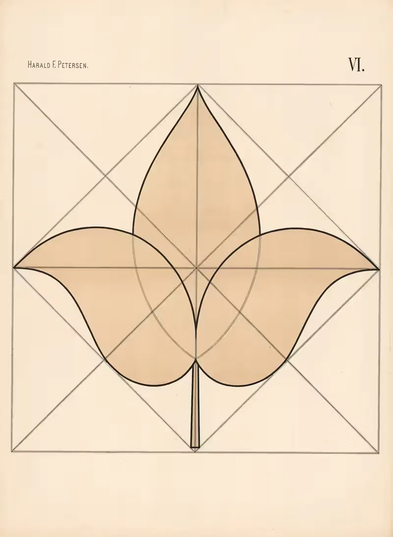 Элементарное свободное рисование том 2 Пл.06 by Харальд Фритйоф Петерсен, 1909 — digital art print download