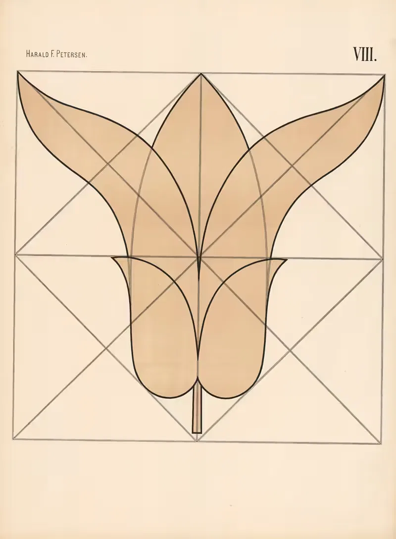 Элементарный свободный рисунок т.2 Пл.08 by Харальд Фритйоф Петерсен, 1909 — digital art print download