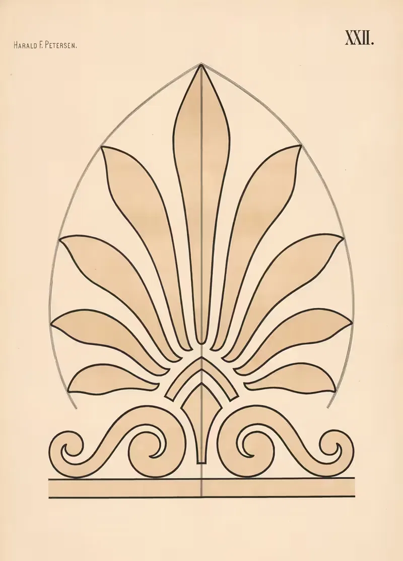 Элементарное свободное рисование т.2 Пл.22 by Харальд Фритйоф Петерсен, 1909 — digital art print download