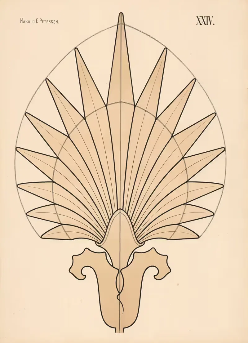 Элементарное свободное рисование том 2 Пл.24 by Харальд Фритйоф Петерсен, 1909 — digital art print download