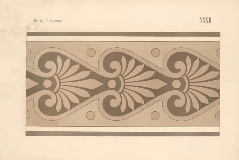 Элементарное свободное рисование, том 2, пл. 32 by Харальд Фритйоф Петерсен, 1909 — digital art print download