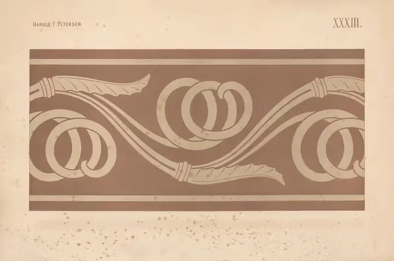 Элементарное свободное рисование, том 2, Пл.33 by Харальд Фритйоф Петерсен, 1909 — digital art print download