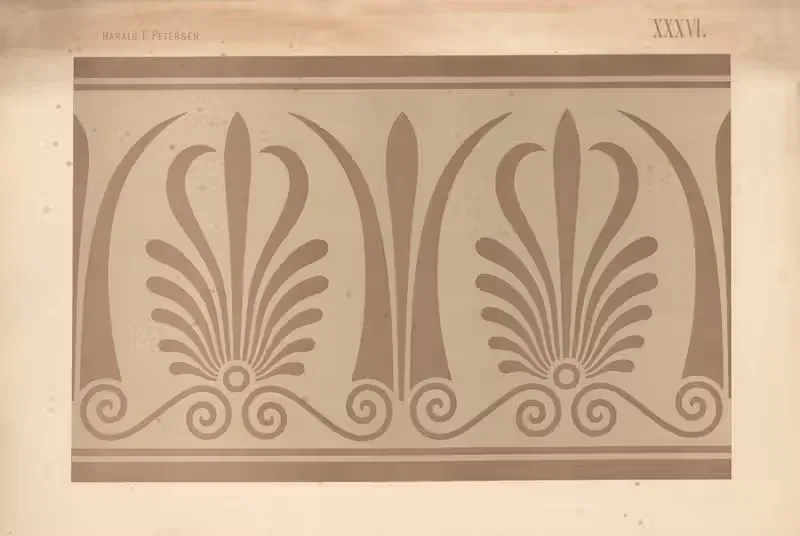 Элементарное свободное рисование том 2 Пл.36 by Харальд Фритйоф Петерсен, 1909 — digital art print download