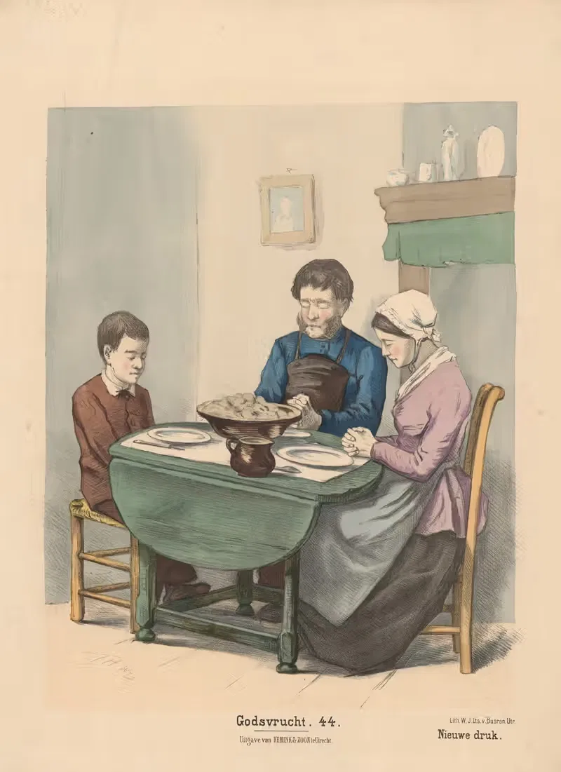 Божественная благодать. № 44 by Хендрик Ян ван Луммель, 1841 — digital art print download