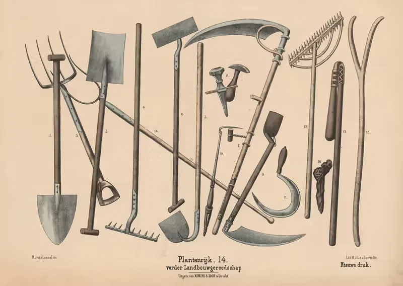 Verder Landbouwgereedschap — Hendrik Jan van Lummel