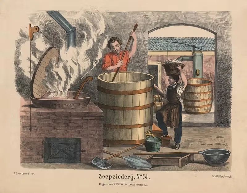 Мыловарня. № 31 by Хендрик Ян ван Луммель, 1841 — digital art print download