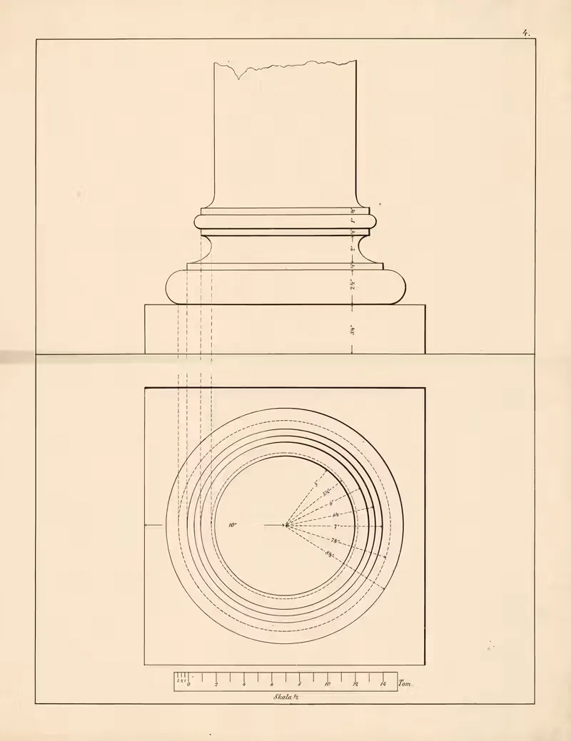 Drawing lesson boards Pl.04 by Henrik Thrap-Meyer, 1876 — digital art print download