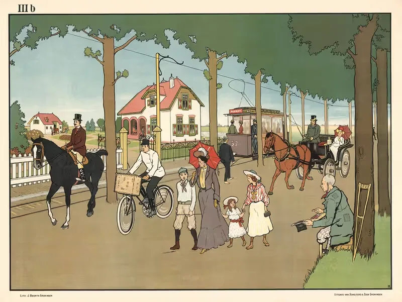 Город by Лит. Дж. Беерта, 1904 — digital art print download