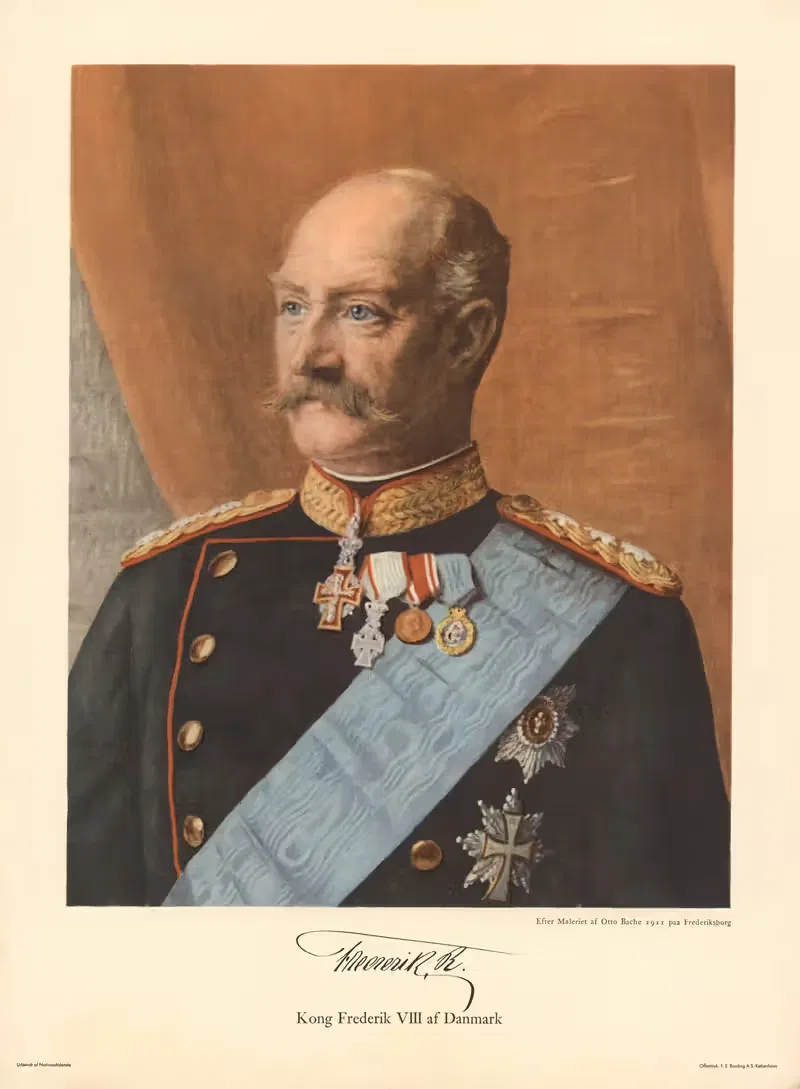 King Frederick VIII of Denmark — Otto Bache