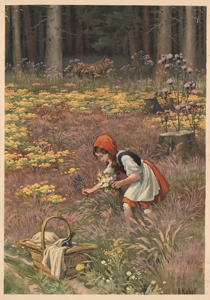 Little Red Riding Hood No. 2 — Otto Kubel