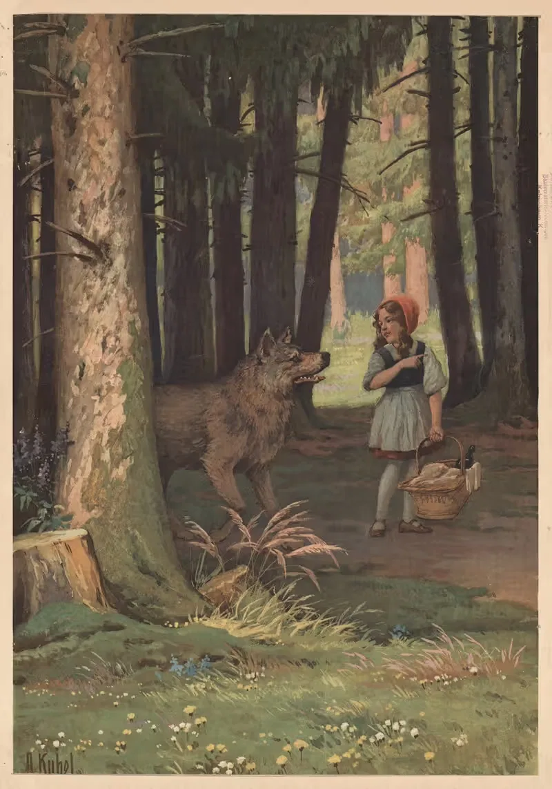 Little Red Riding Hood No. 3 — Otto Kubel