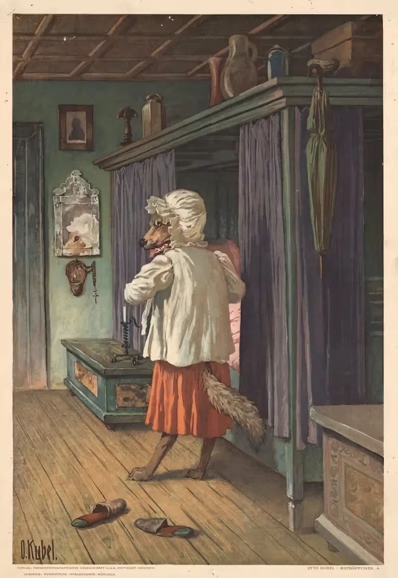 Little Red Riding Hood No. 4 — Otto Kubel