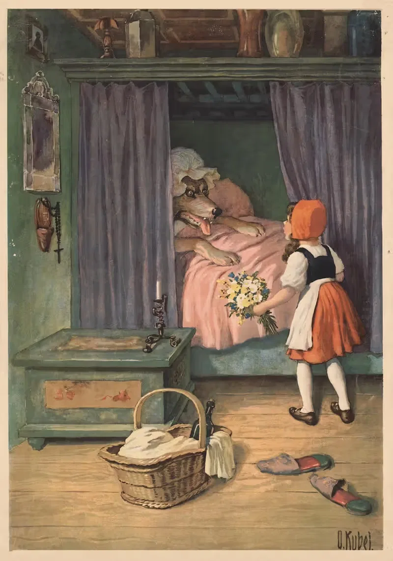 Little Red Riding Hood No. 5 — Otto Kubel