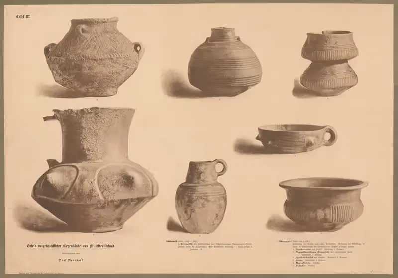 Urns from the Stone Age and Bronze Age — Paul Benndorf