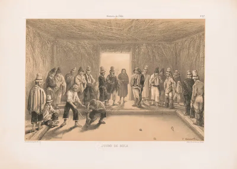 Игра в мяч by Пьер Фредерик Ленер, 1844-1860 — digital art print download
