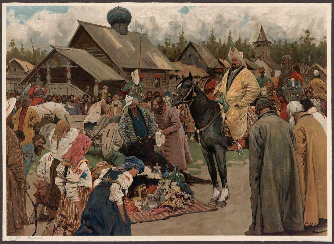 Баскаки by Сергей Иванов — digital art print download