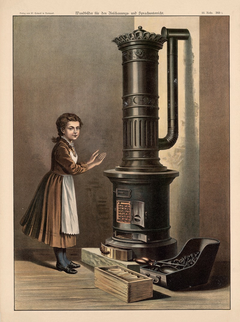 Духовка by В. Крювел, 1888 — digital art print download