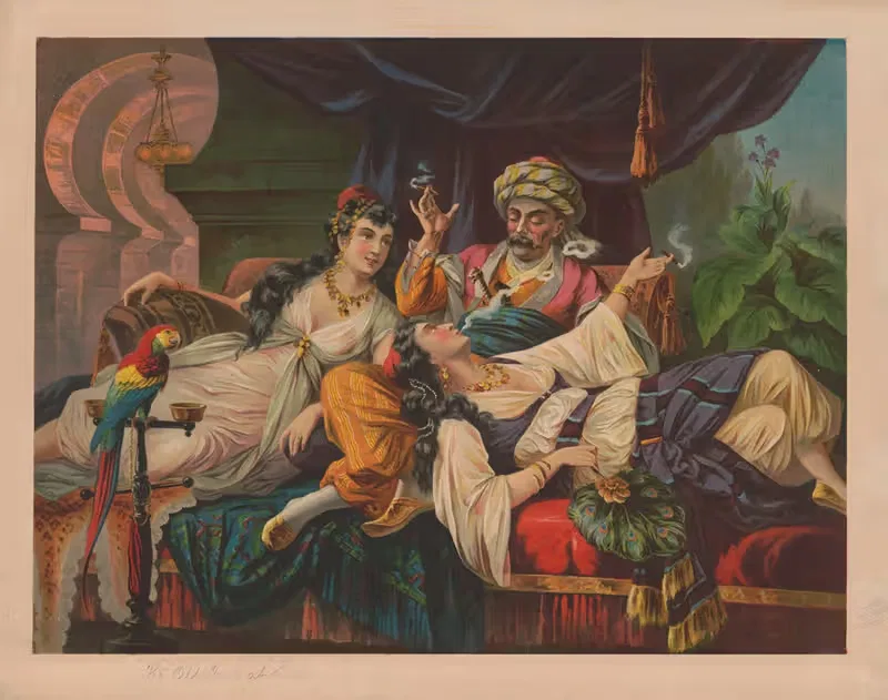 Старый турок дома by Аноним, 1883 — digital art print download