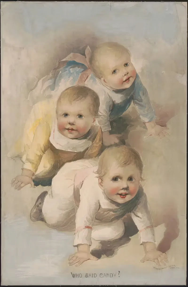 Who said candy by C. I. Hood & Co., 1890 — digital art print download