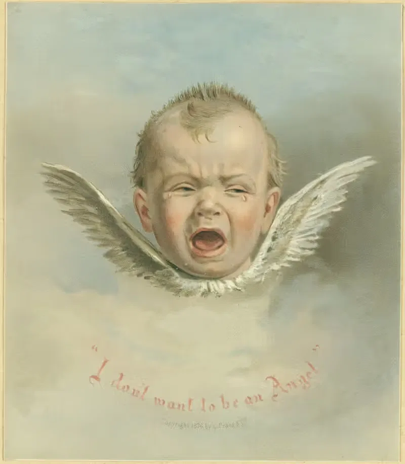 I don't want to be an angel — Harry Beard