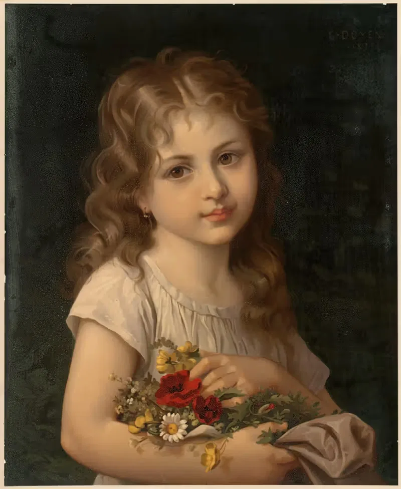 Счастливое детство by Луи Пранг и Ко, 1861–1897 — digital art print download