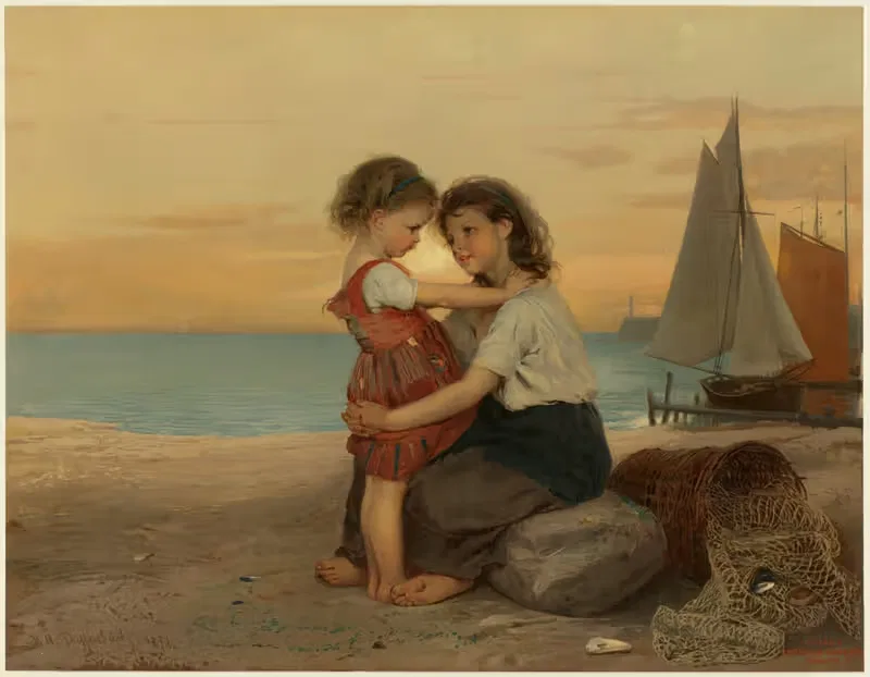 The fisherman's children — Louis Prang & Co.