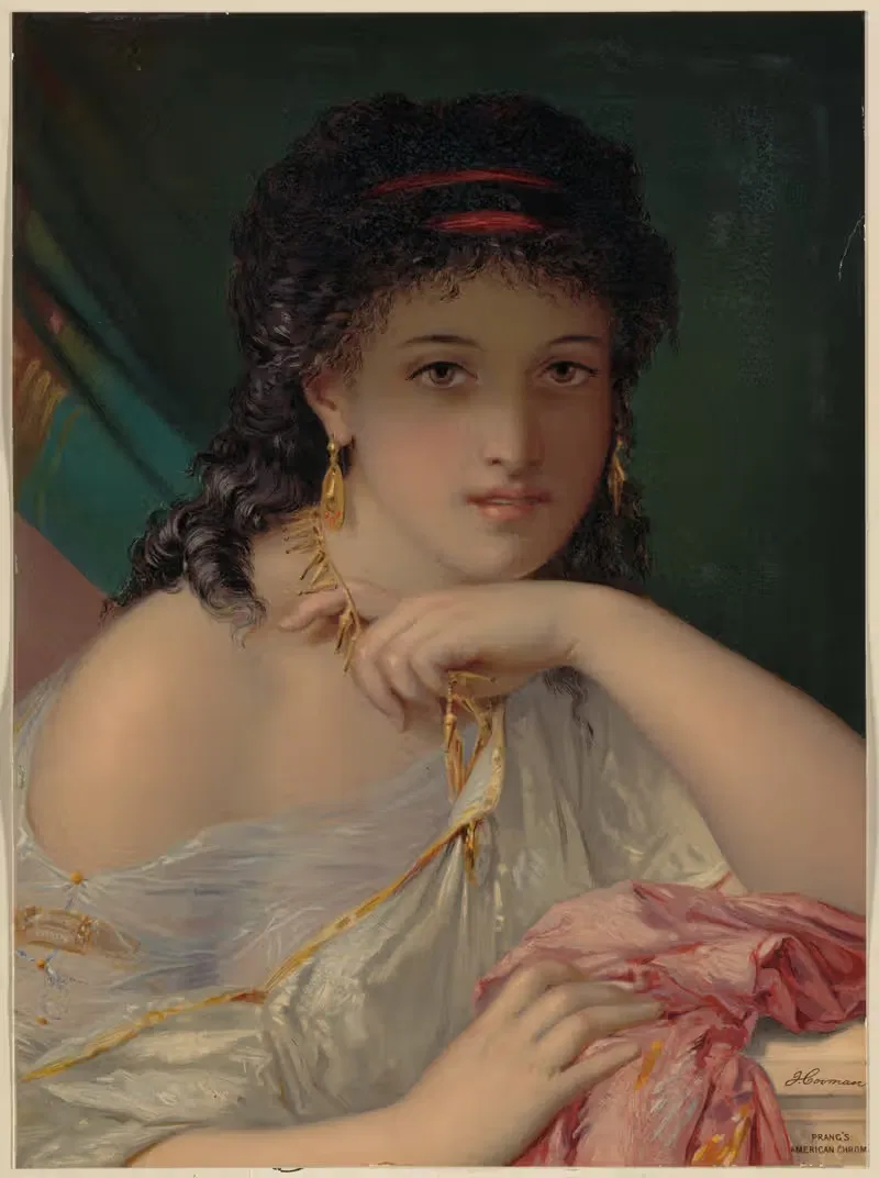 Римская красота by Луи Пранг и Ко, 1861–1897 — digital art print download
