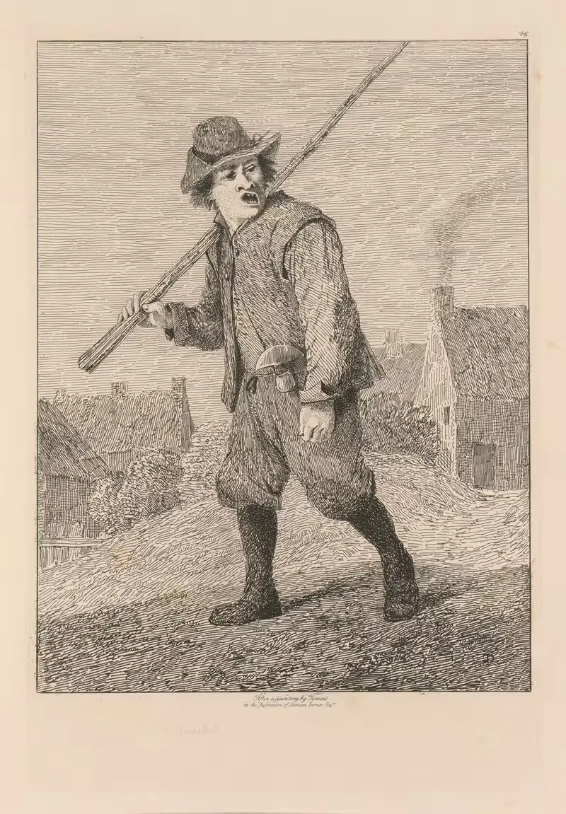Эскиз по мотивам Тенира by Джон Селл Котман, 1838 — digital art print download