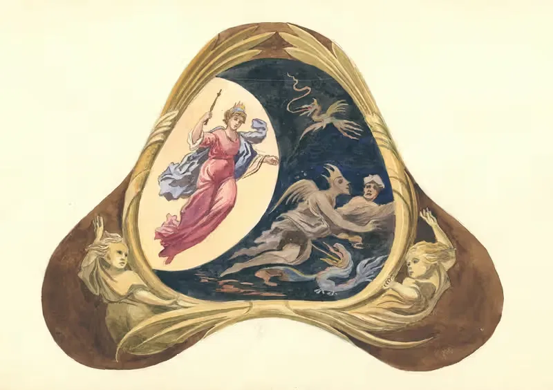 Matka Boża przepędzająca demony — Juliusz Makarewicz