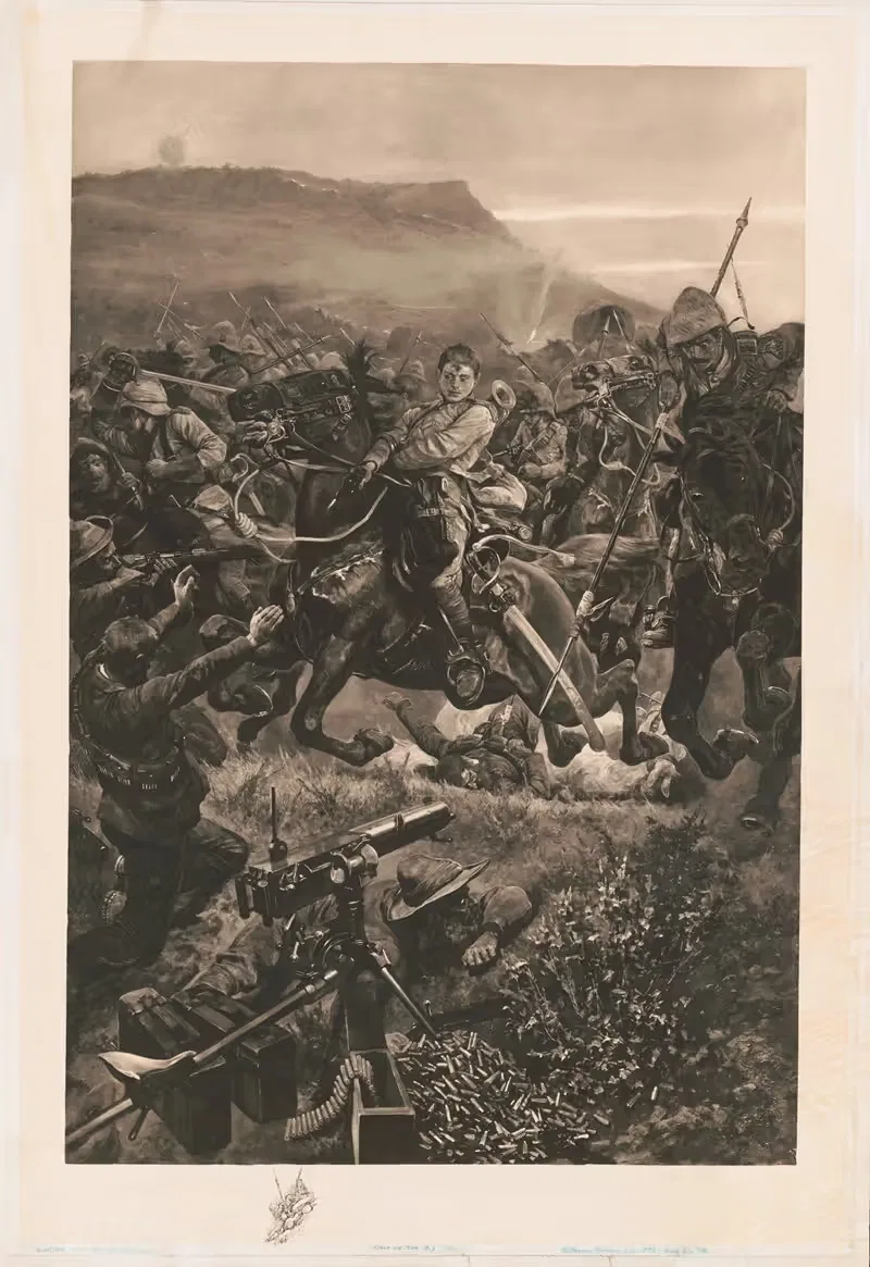 Чип с старого блока by Ричард Кейтон Вудвилл, 1900 — digital art print download