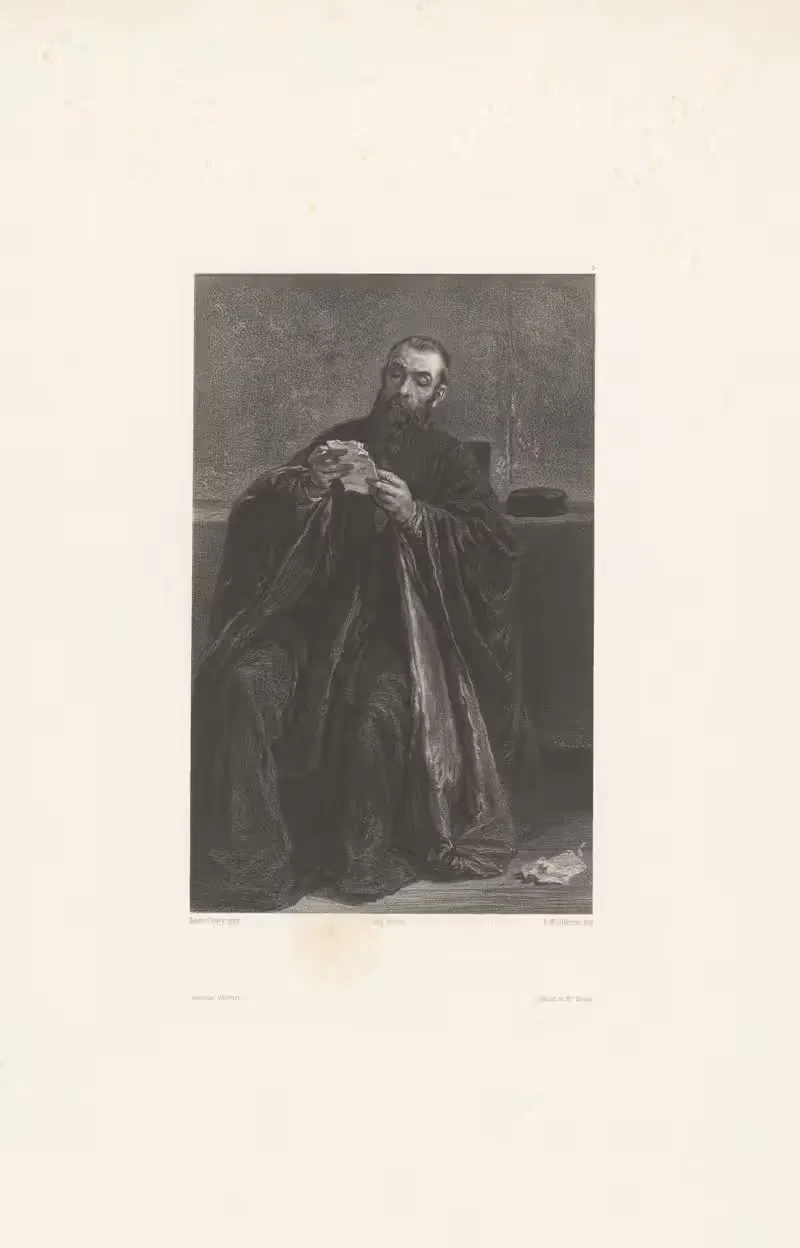 Венецианский сенатор by Адольф Муйлерон, 1848-1862 — digital art print download