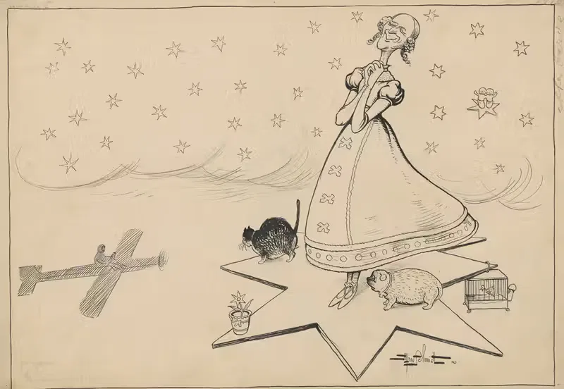 Finally, a real man! The constellation Virgo. — Alfred Schmidt
