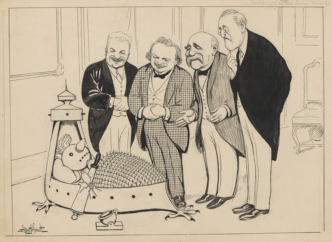 Fredsbarnet by Alfred Schmidt, 1919 — digital art print download