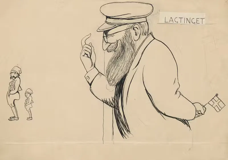С Фарерских островов by Альфред Шмидт, 1930 — digital art print download
