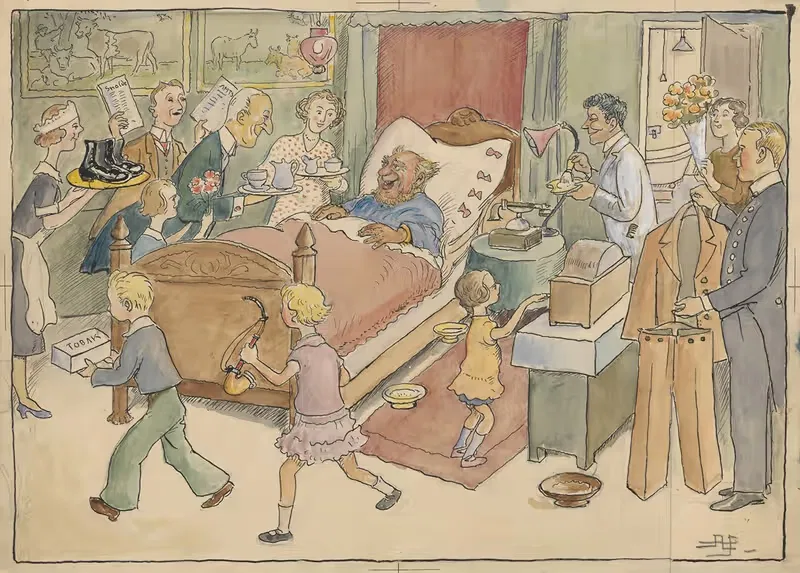 Доброе утро, мистер. by Альфред Шмидт, 1935 — digital art print download