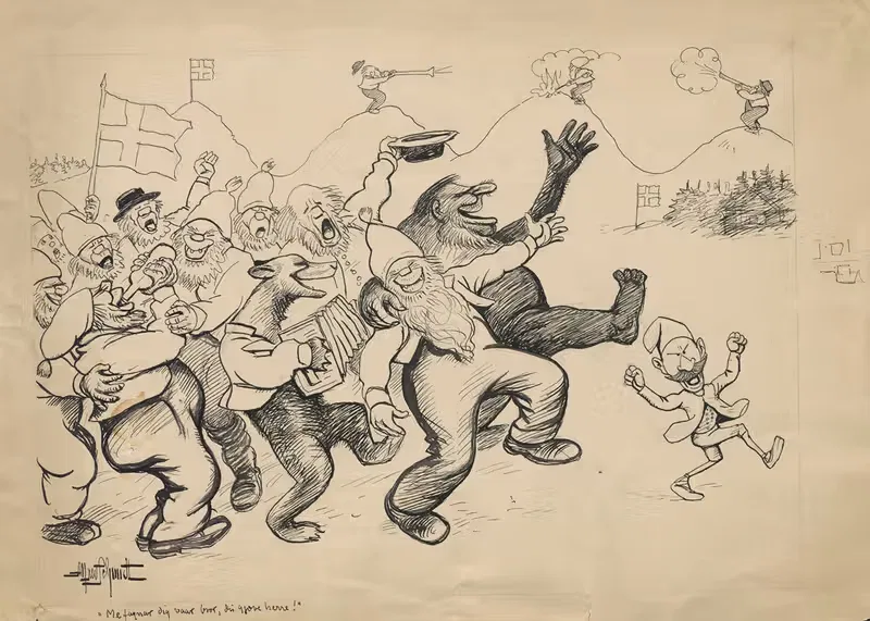 Норвежское настроение by Альфред Шмидт, 1923 — digital art print download