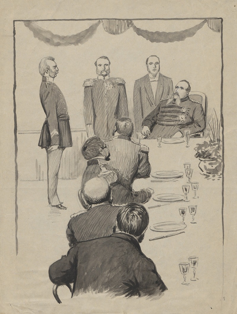 Royal dinner by Alfred Schmidt — digital art print download