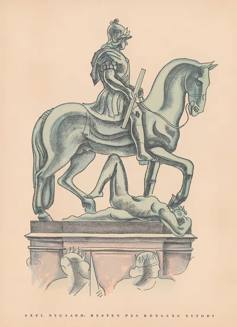 Фредерик V by Аксель Нигард, 1940 — digital art print download