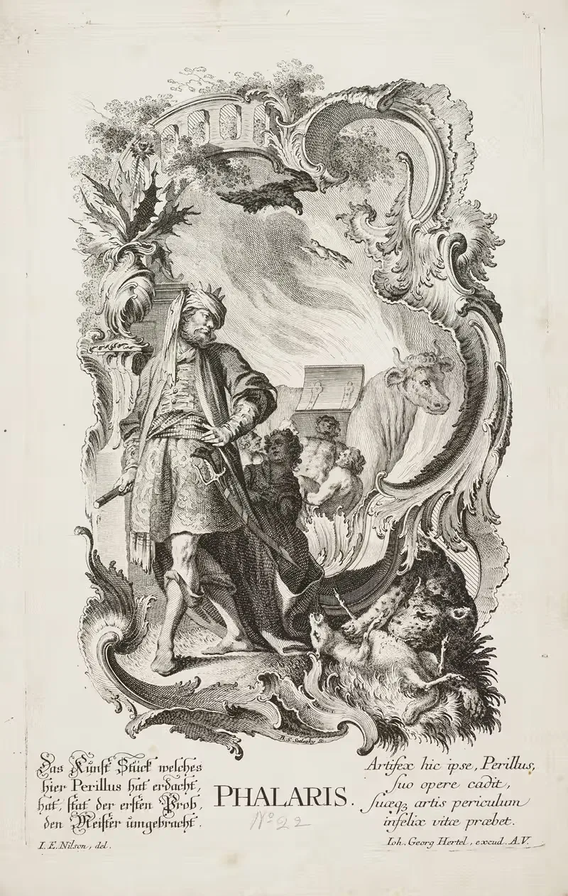 Phalaris — Balthasar Sigmund Setletzky